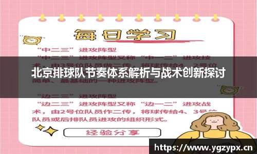 北京排球队节奏体系解析与战术创新探讨