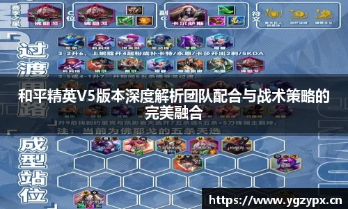 和平精英V5版本深度解析团队配合与战术策略的完美融合